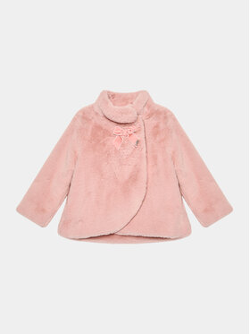 Mayoral Mayoral Pelzmantel 2.415 Rosa Regular Fit