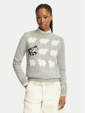 Weekend Max Mara Weekend Max Mara Pullover Nitra 2625366272 Grau Regular Fit