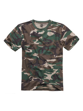 Brandit Brandit T-Shirt 6017.10.146-152 Brązowy Regular Fit