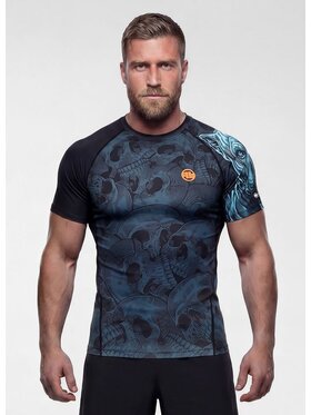 PITBULL PITBULL Koszulka techniczna GUARDIAN ANGEL Czarny Regular Fit