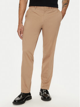 BOSS Boss Chinosy C-Genius 50521043 Beżowy Slim Fit