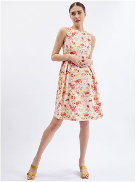 Orsay Orsay Sukienka 471708044000__36 Czerwony Regular Fit