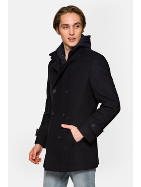 Lancerto Lancerto Płaszcz przejściowy Embrace 3 Czarny Regular Fit