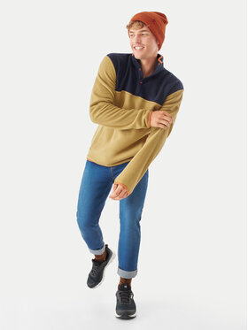 Viking Viking Bluza Bamboo Lakeside Man 740/25/2424 Brązowy Regular Fit
