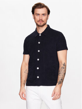 Oscar Jacobson Oscar Jacobson Hemd 60206144 Dunkelblau Regular Fit