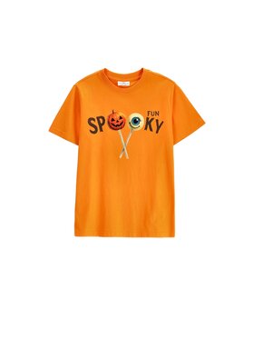 Coccodrillo Coccodrillo T-Shirt ZC6143201VUA-006 Pomarańczowy Regular Fit