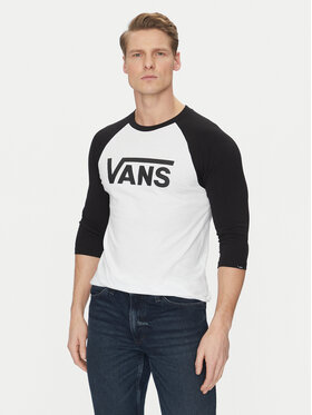 Vans Vans Longsleeve Classic Ragl VN0002QQYB21 Weiß Slim Fit