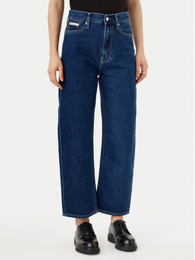 Calvin Klein Jeans Calvin Klein Jeans Džinsai Barrel J20J225004 Tamsiai mėlyna Loose Fit