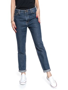 Lee Lee Jeansy TAILORED MOM Niebieski Regular Fit