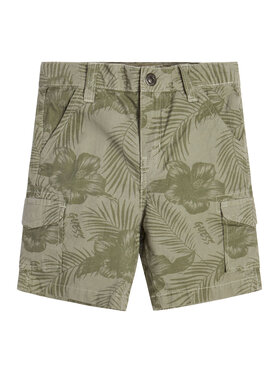 Guess Guess Pantaloncini di tessuto N3GD12 WFCB0 Verde Regular Fit