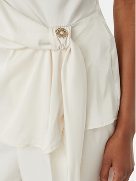 Rinascimento Rinascimento Blusa CFC0019901002 Écru Regular Fit