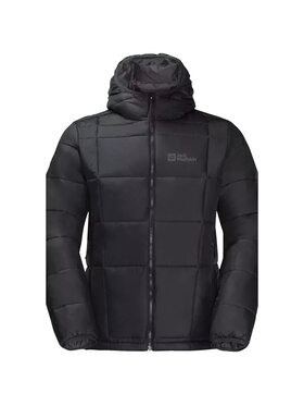 Jack Wolfskin Jack Wolfskin Kurtka przejściowa Jack Wolfskin Bergland INS Hoody M Czarny Regular Fit