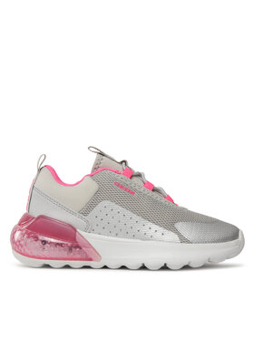 Geox Geox Sneakers J Activart Illuminus J45LZA 0149J C1W8L S Argento