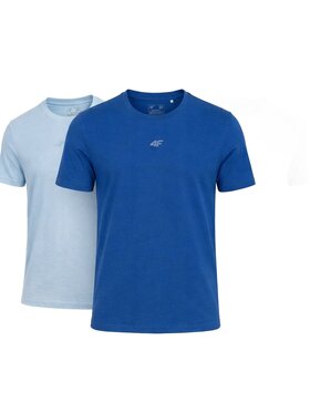 4F 4F T-Shirt Z-TTSHM3947-3-G Biały Regular Fit