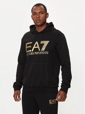 EA7 Emporio Armani EA7 Emporio Armani Bluza 6DPM16 PJSHZ 1200 Czarny Regular Fit