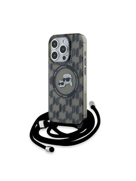 KARL LAGERFELD KARL LAGERFELD Etui na telefon Apple iPhone 15 Pro Max Czarny