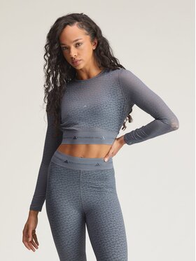 adidas by Stella McCartney adidas by Stella McCartney Koszulka techniczna 162250 Niebieski Slim Fit