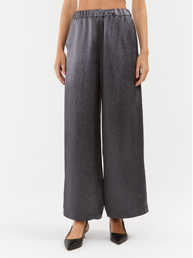 Max Mara Leisure Max Mara Leisure Текстилни панталони Acanto 2331360136 Сив Wide Leg