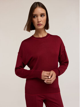 Motivi Motivi Cardigan M385W003469N036 Bordeaux Regular Fit