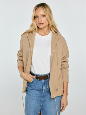 BIG STAR BIG STAR Bluza GRALA Beżowy Comfort Fit