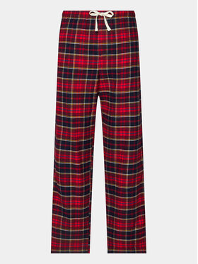 Gap Gap Spodnie piżamowe 790796-03 Czerwony Relaxed Fit
