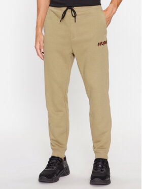 HUGO Hugo Spodnie dresowe Drokko 50494571 Brązowy Relaxed Fit