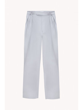 Epuzer Epuzer Spodnie materiałowe Lunais tailor Szary Loose Fit