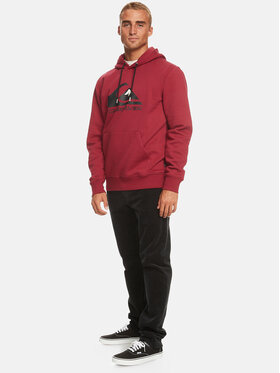 Quiksilver Jopa Biglogo Otlr EQYFT04450 Rdeča Regular Fit