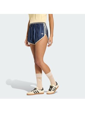 adidas adidas Szorty sportowe PINSTRIPE FIREBIRD Niebieski jasny Loose Fit