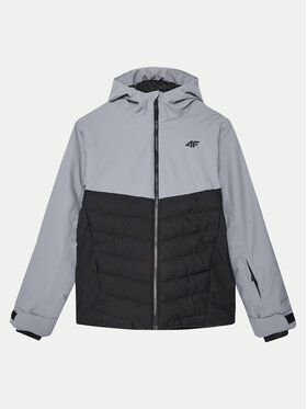 4F 4F Slidinėjimo striukė 4FJWAW24TTJAM535 Pilka Regular Fit