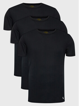 Polo Ralph Lauren Polo Ralph Lauren Komplet 3 t-shirtów 714830304014 Czarny Regular Fit