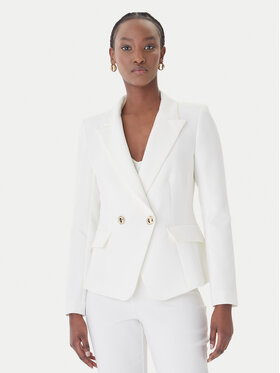 Rinascimento Rinascimento Sacou CFC0128643003 Alb Regular Fit