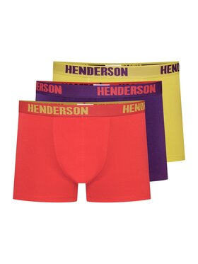 Henderson Henderson Komplet 3 par bokserek 42628 Kolorowy