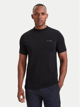KARL LAGERFELD KARL LAGERFELD Tričko 755033 564235 Čierna Regular Fit