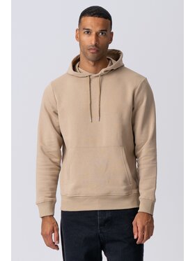 TeeShoppen TeeShoppen Bluza 'Basic Collection' Beżowy Regular Fit