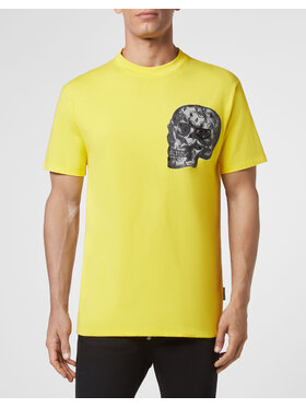 PHILIPP PLEIN PHILIPP PLEIN T-Shirt 30421 Žlutá Regular Fit
