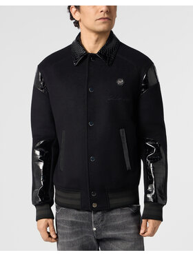 PHILIPP PLEIN PHILIPP PLEIN Kurtka puchowa 31283 Czarny Regular Fit