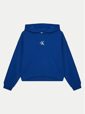Calvin Klein Jeans Calvin Klein Jeans Світшот IG0IG02755 Голубий Boxy Fit