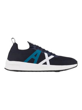 Armani Exchange Armani Exchange Sneakersy ARMANI EXCHANGE Sneaker Uomo XUX171 XV662 S566 Blu Niebieski