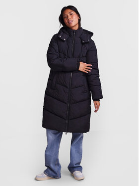 Pieces Pieces Geacă de iarnă Jamilla 17126619 Negru Oversize