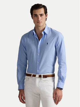 Polo Ralph Lauren Polo Ralph Lauren Koszula 710929348009 Błękitny Slim Fit