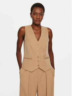 STAUD STAUD Жилет Brett 561-3685 Бежевий Regular Fit