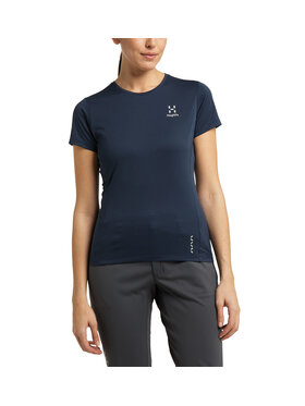Haglöfs Haglöfs T-Shirt L.I.M Tech Tee Women Granatowy Active Fit