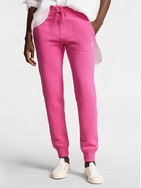 Polo Ralph Lauren Polo Ralph Lauren Spodnie dresowe Mari 211839386032 Różowy Relaxed Fit