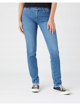 Wrangler Wrangler Jeansy SLIM Niebieski Slim Fit