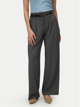 Vero Moda Vero Moda Spodnie materiałowe Tahia 10340300 Szary Wide Leg