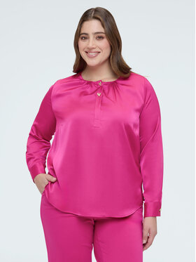 Fiorella Rubino Fiorella Rubino Bluzka 2046T002428N019 Różowy A-Line Fit