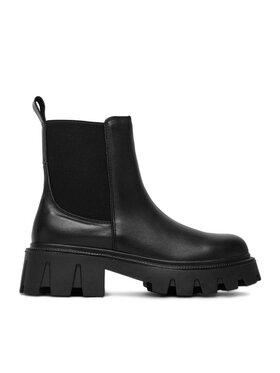 DeeZee DeeZee Kotníková obuv s elastickým prvkem 9250-2 Černá