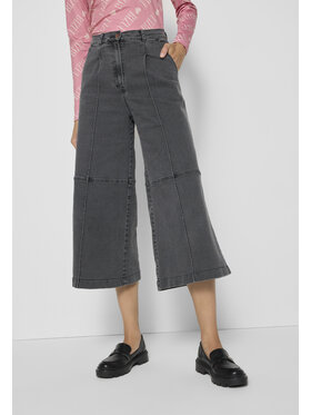 BIZUU BIZUU Spodnie damskie DOZAMI Szary Standard Fit