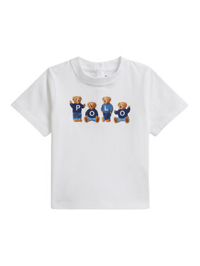 Polo Ralph Lauren Polo Ralph Lauren T-Shirt 310A11851001 Λευκό Regular Fit